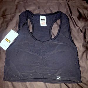 NWT Black Gymshark Sports Bra